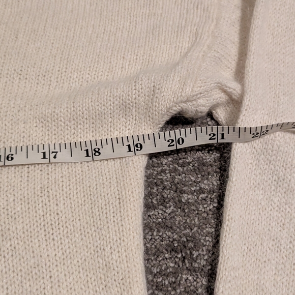 Vintage The News Letter Work in Progress Silk Angora Wool Dolman Sleeve Sweater - Picture 7 of 11